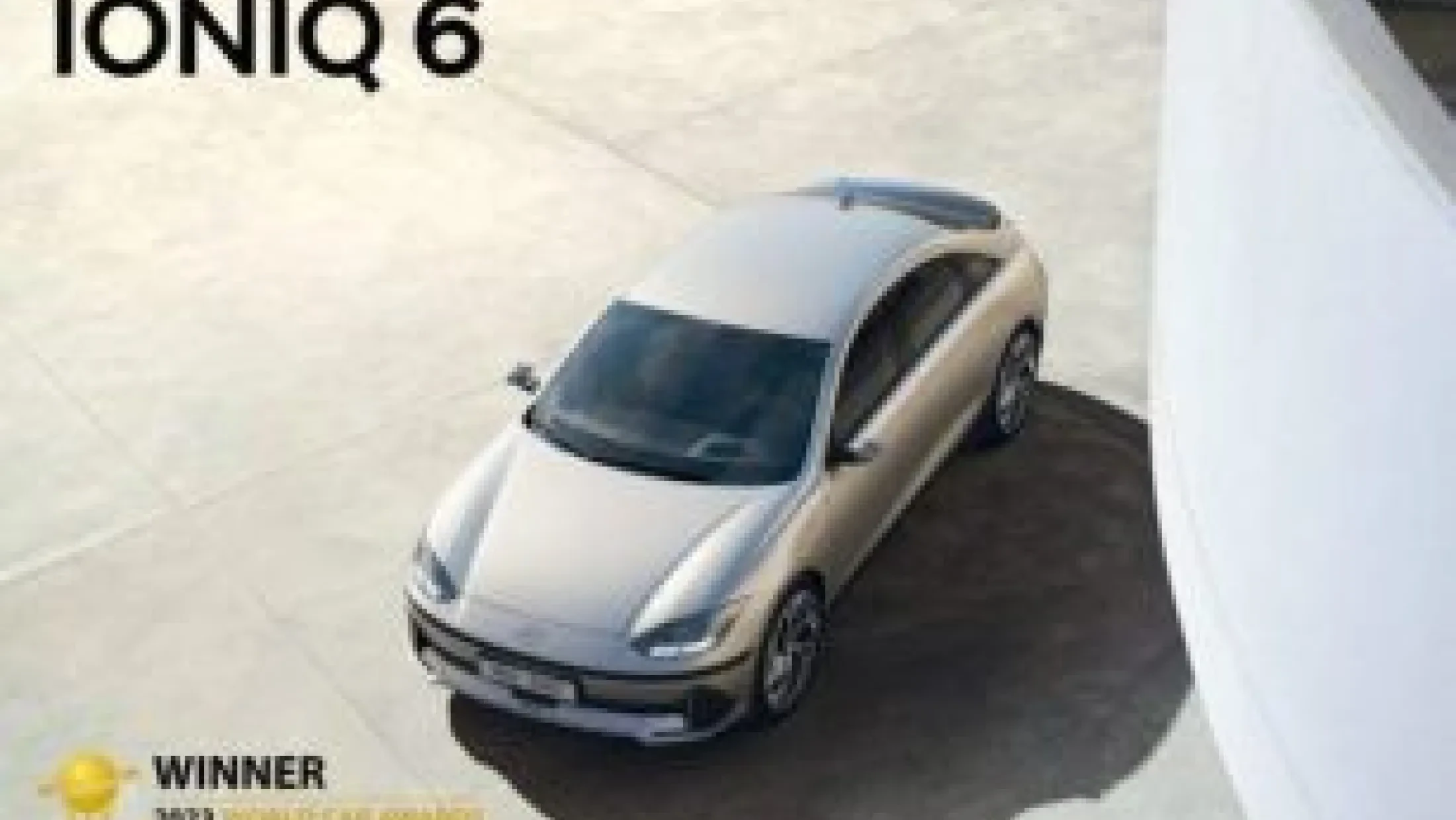 Hyundai IONIQ 6 World car of the year