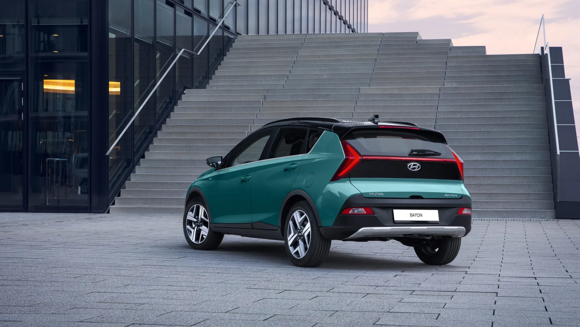 Hyundai Bayon achterkant