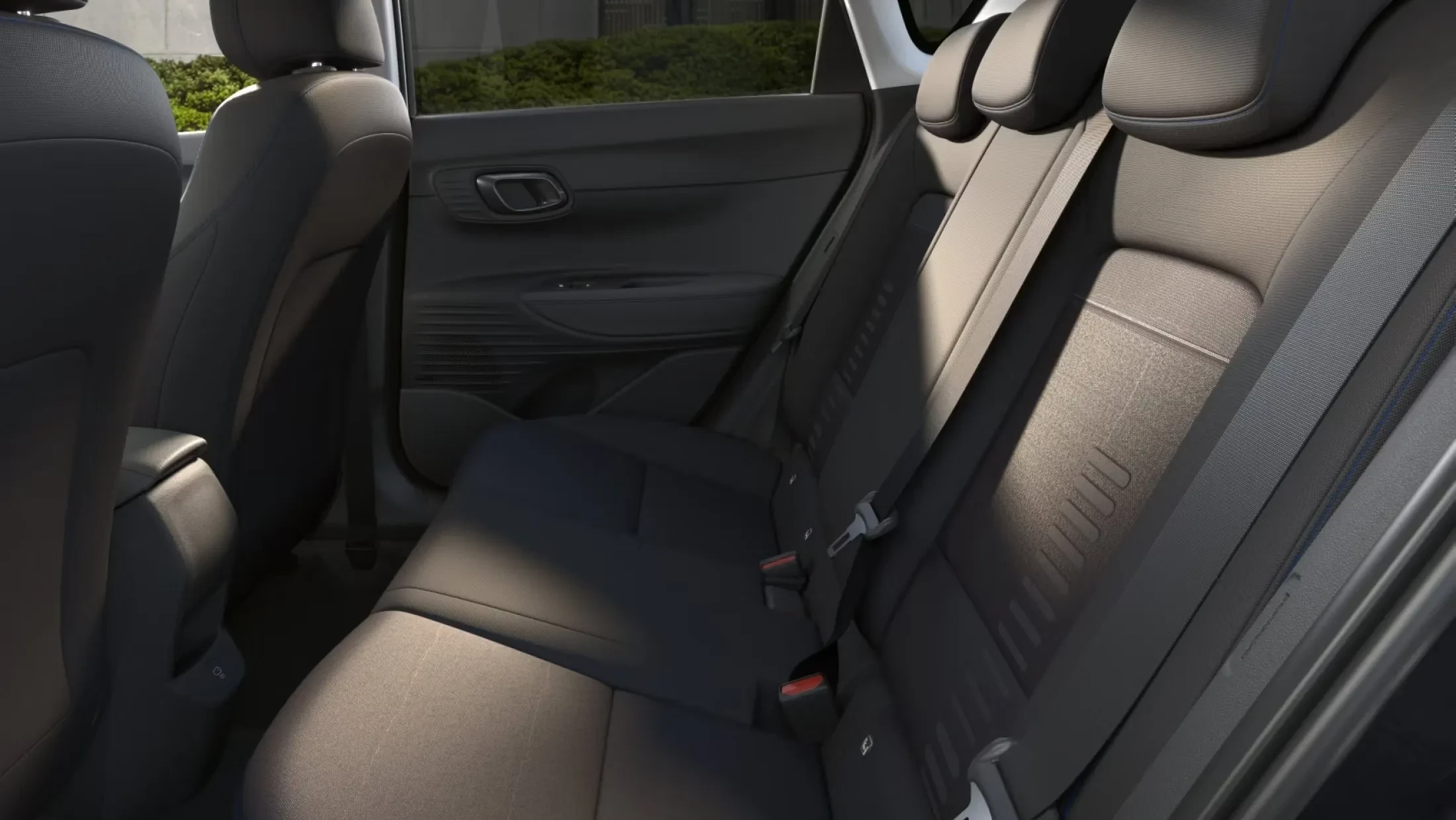 Hyundai Bayon backseat