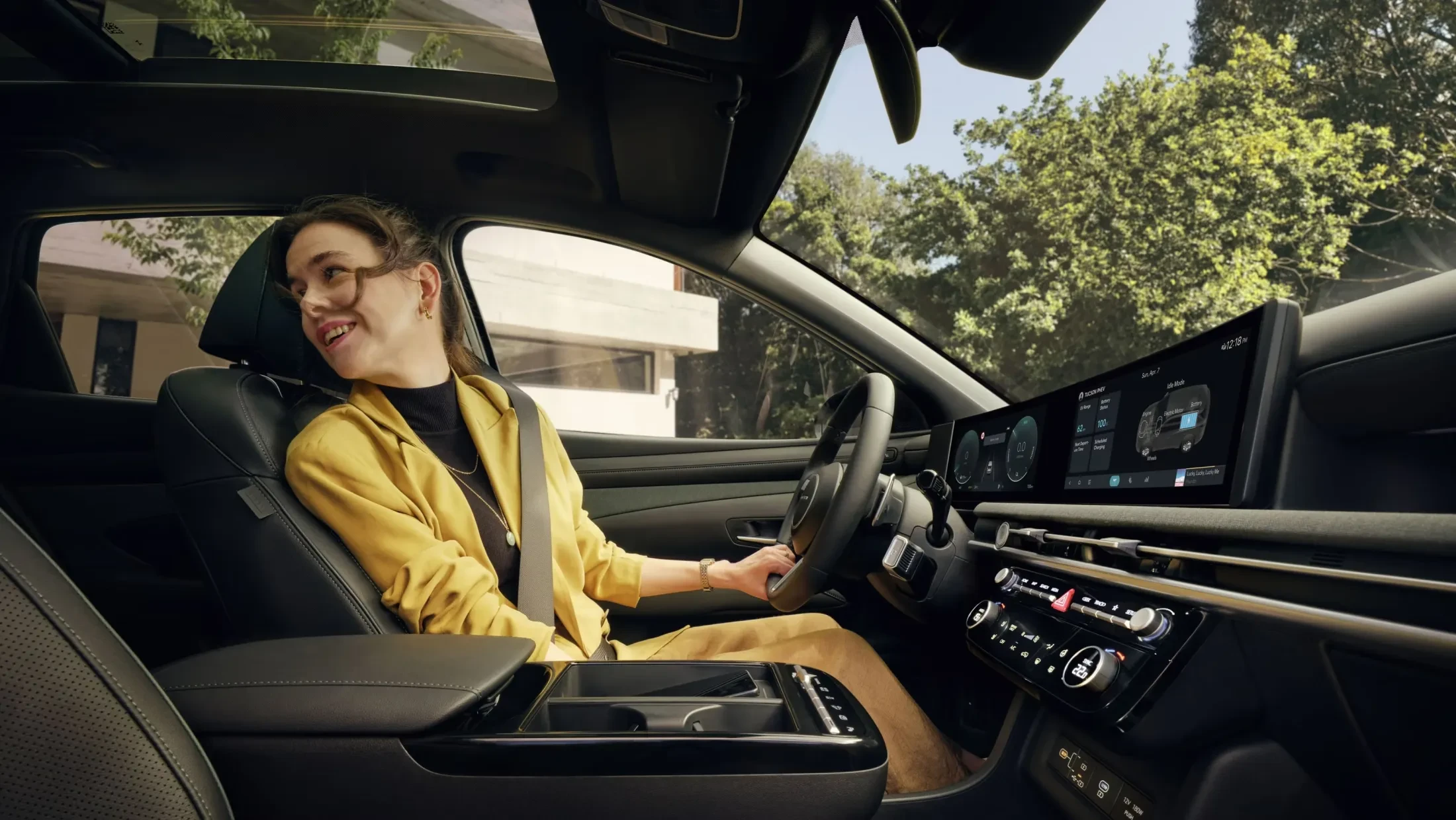 Hyundai Tucson Hybrid Interieur