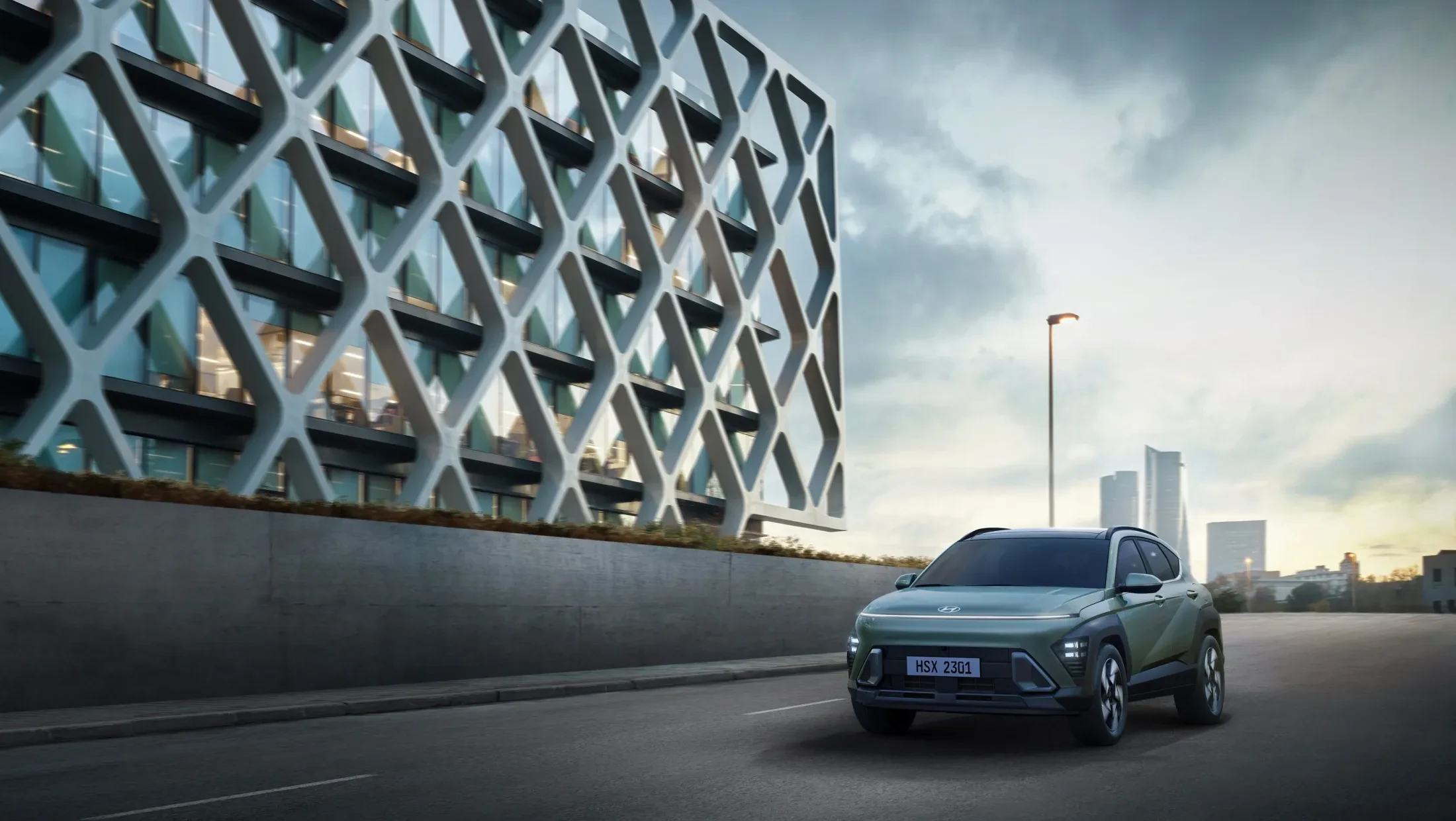 KONA Mild-Hybrid buiten