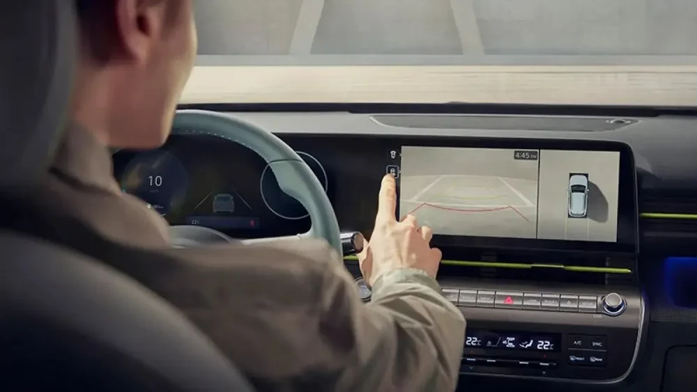 KONA Hybrid infotainment