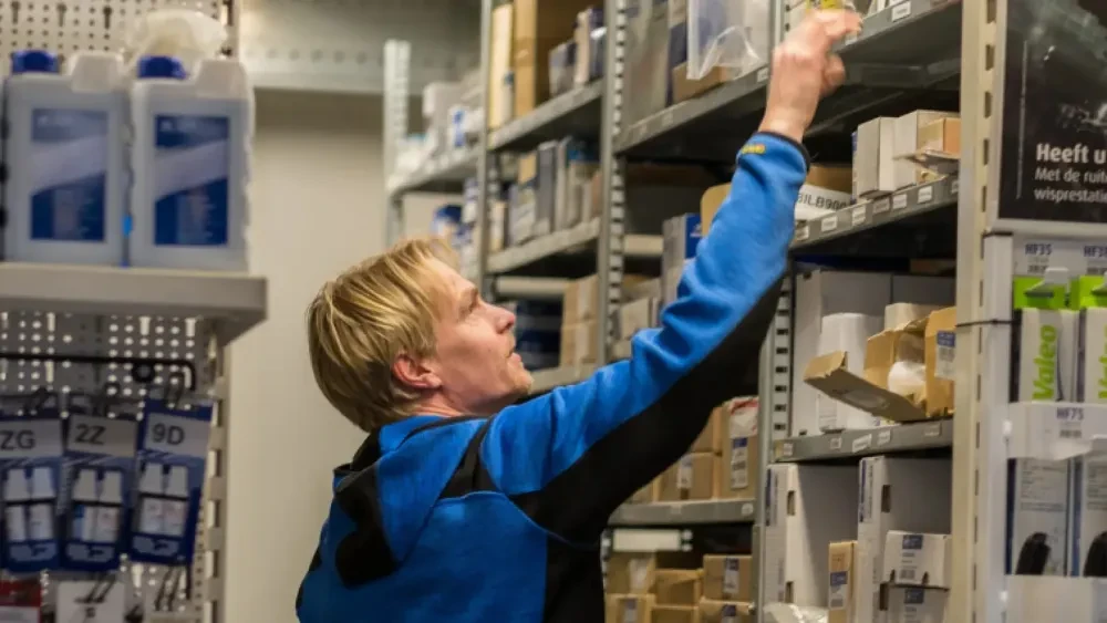 Magazijn Hyundai onderdelen