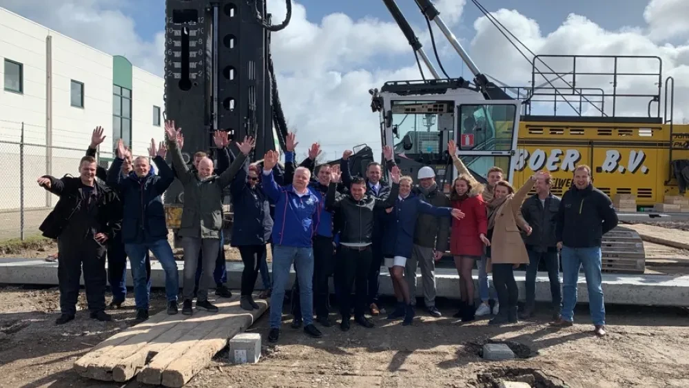 Eerste paal nieuwbouw Zoetermeer