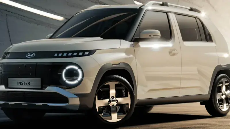 Hyundai INSTER homepage slider