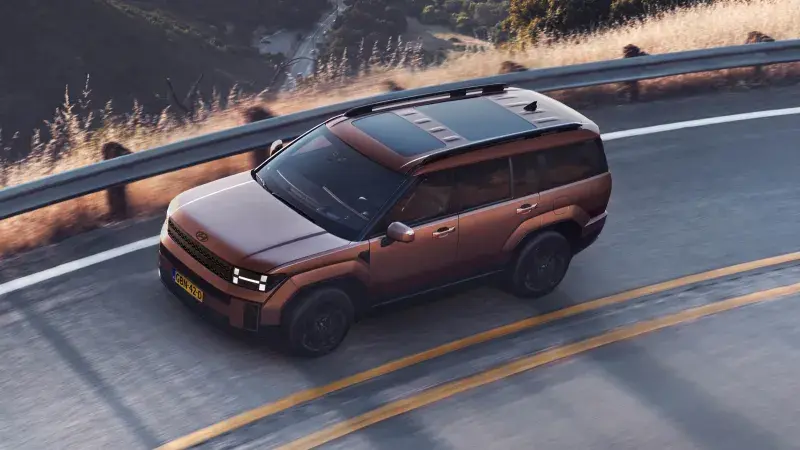 Hyundai Santa Fe homepage Slider