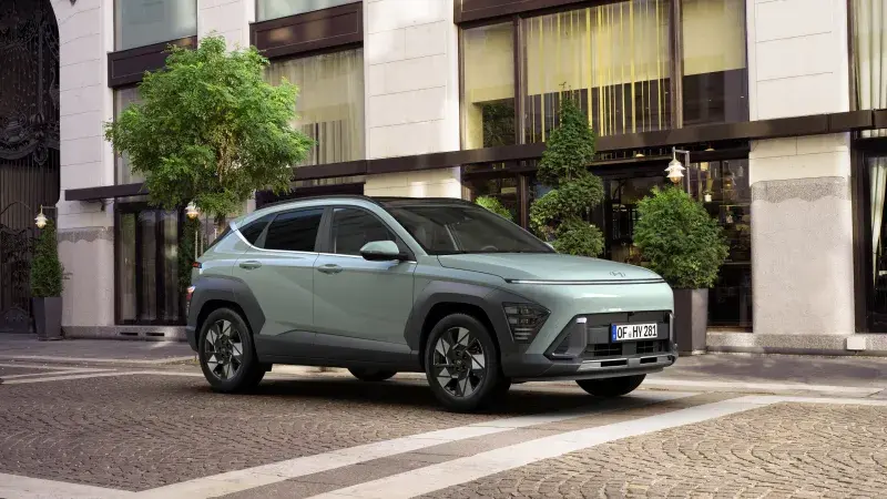 Hyundai KONA Hybrid Green